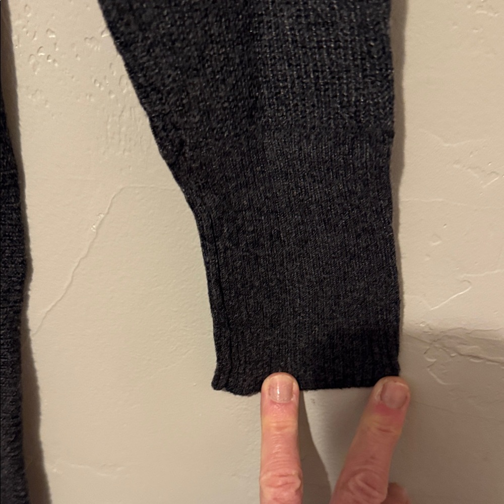 Romeo & Juliet Couture Charcoal Sweater Dress Small - Picture 4 of 8